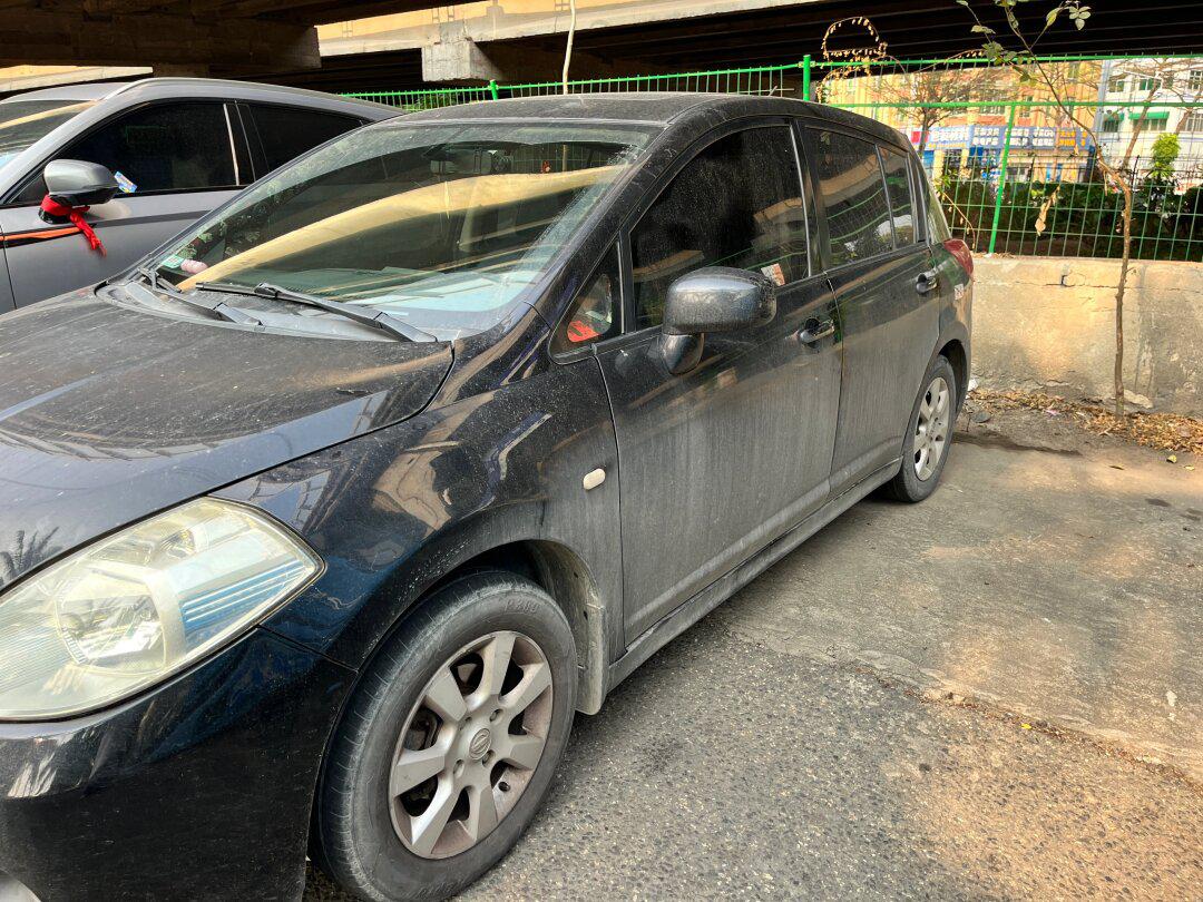 自用06年日产骐达高配 有无钥 天窗 原装真皮座椅,改装音响 大屏 四门