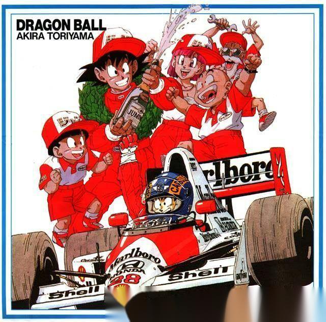 鸟山明痴迷一级方程式赛车在90年代创作了一部关于车王艾尔顿61塞纳