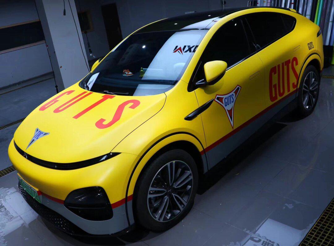 小鹏g6 胜利队配色完美交车