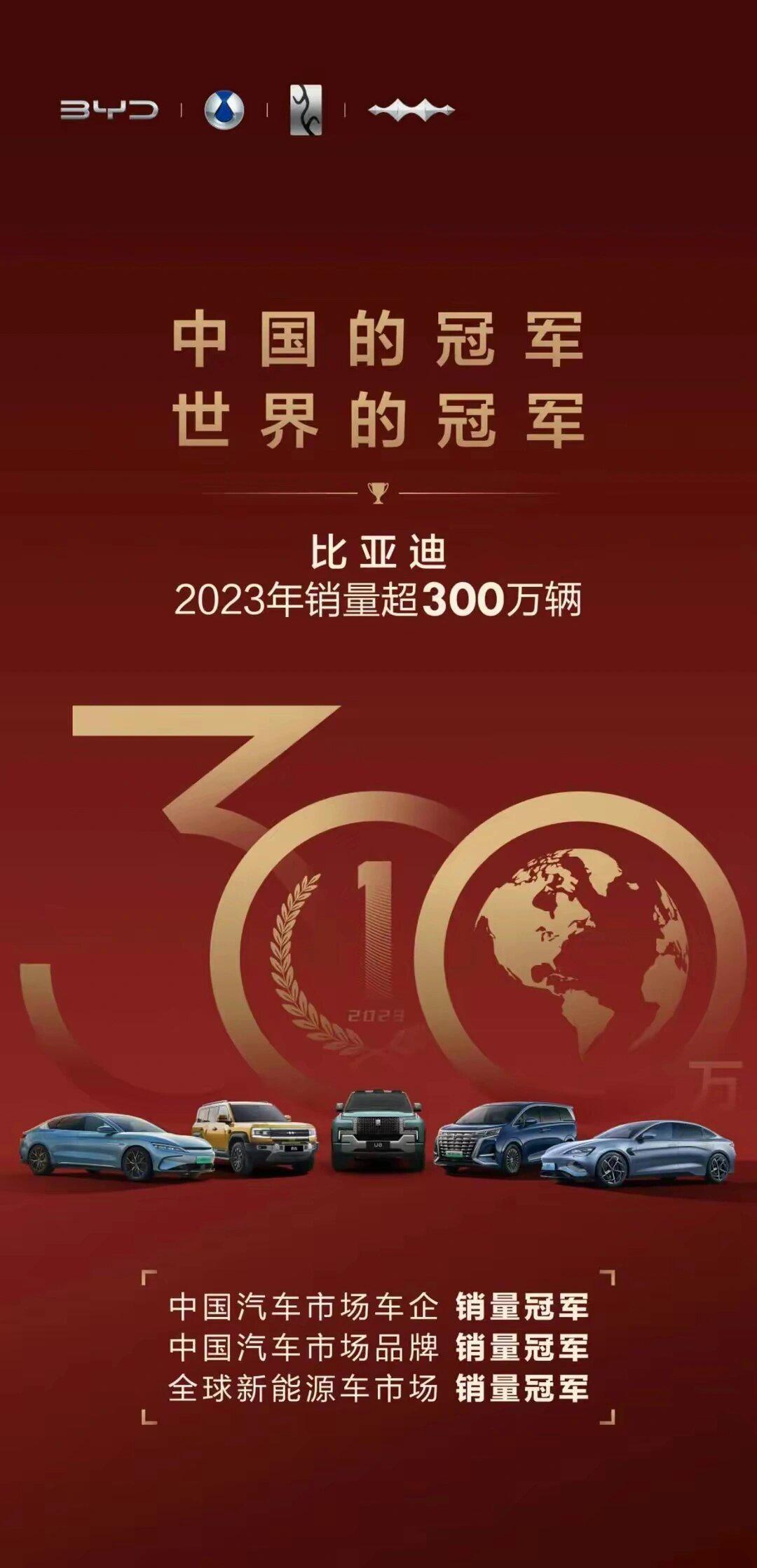新能源领跑者,比亚迪持续发力登顶全球