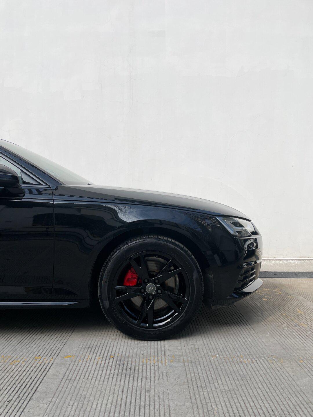 奥迪 | a4 老车翻新～黑武士look