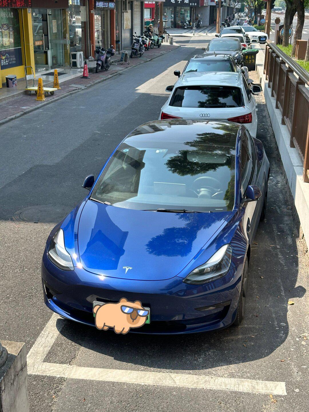 蓝色model3一年后的现状更新_model 3社区_易车社区