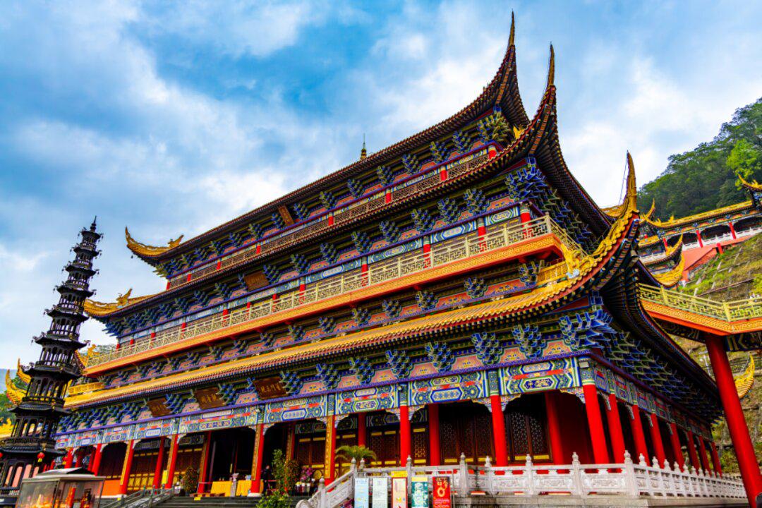 大岭山观音寺建筑绝了_汽车杂谈社区_易车社区