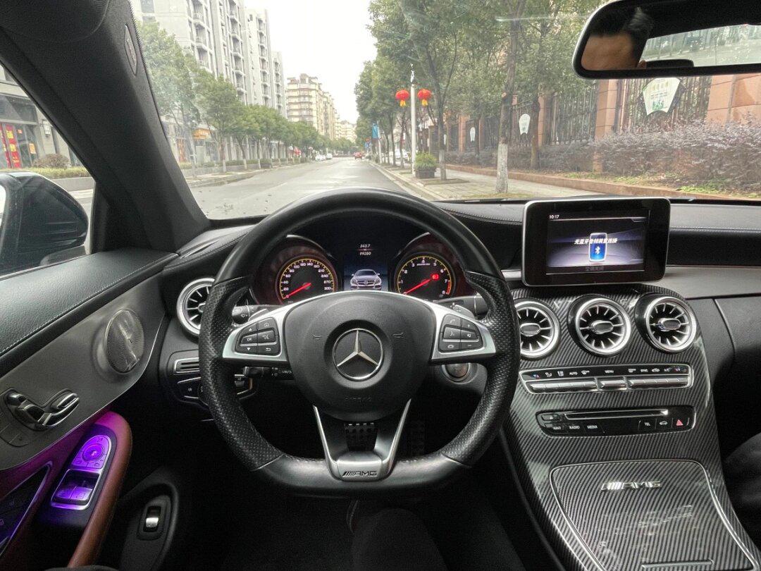 18款奔驰c200轿跑全套amg黑武士套件_奔驰c级社区_易车社区