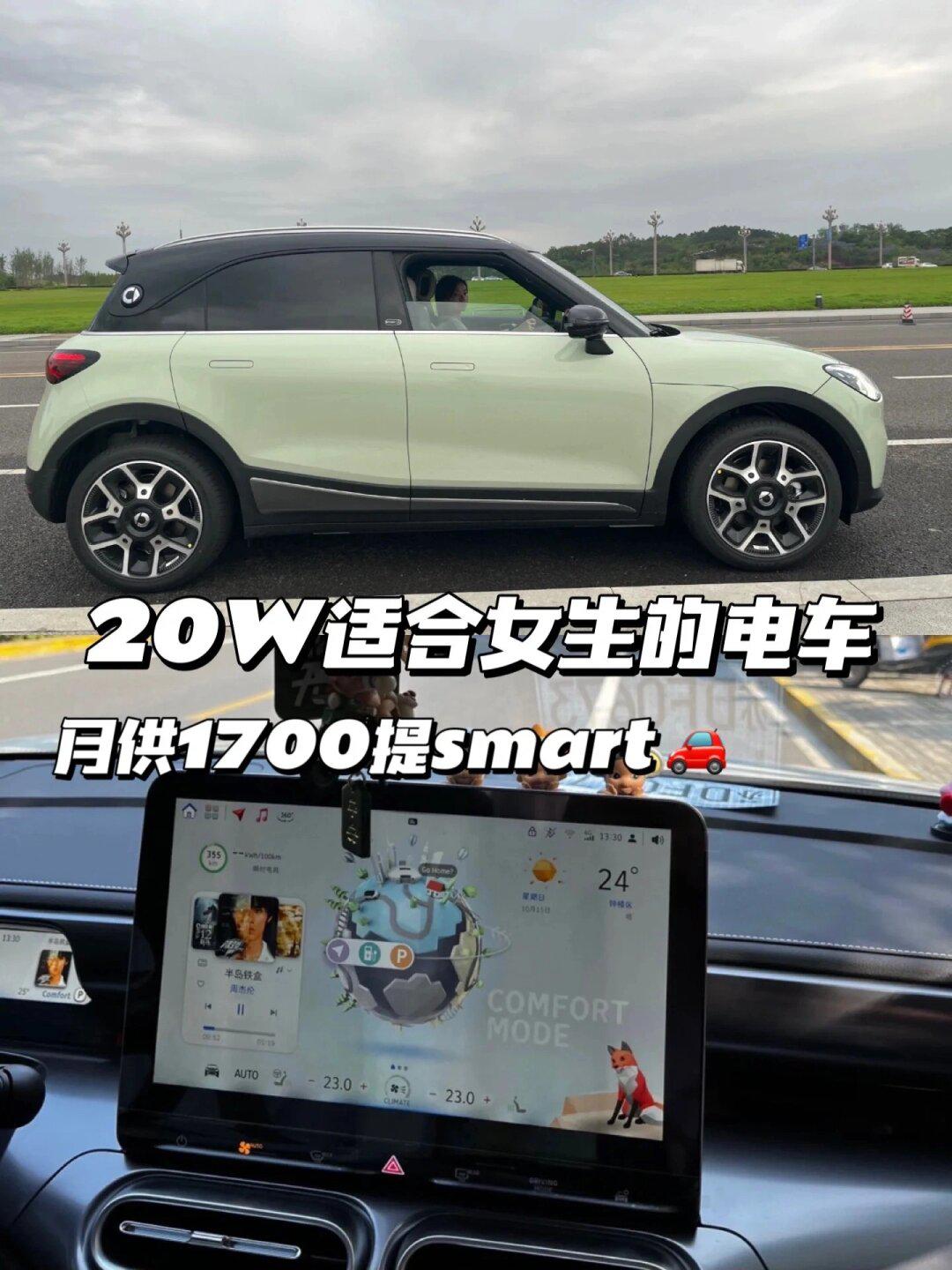 每日上班通勤工具"大聪明"/每月养车费用50_smart精灵#1社区_易车社区