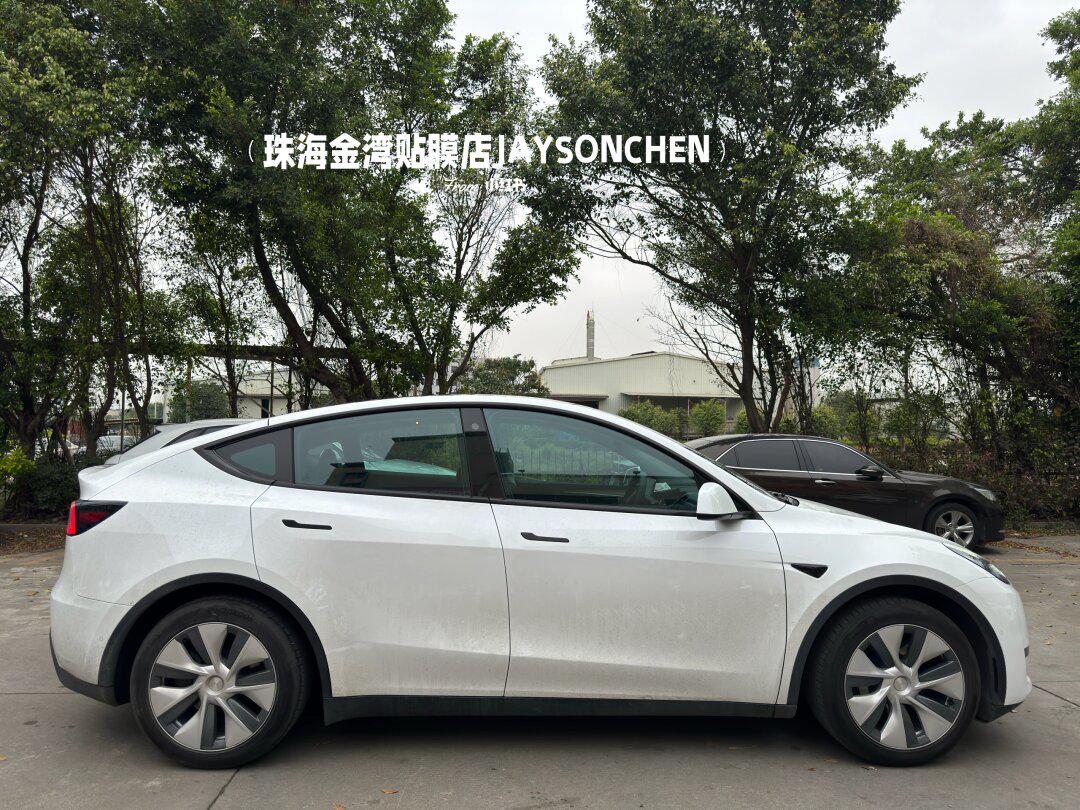 港车北上·model y(全车玻璃隔热膜)搞定_model y社区_易车社区