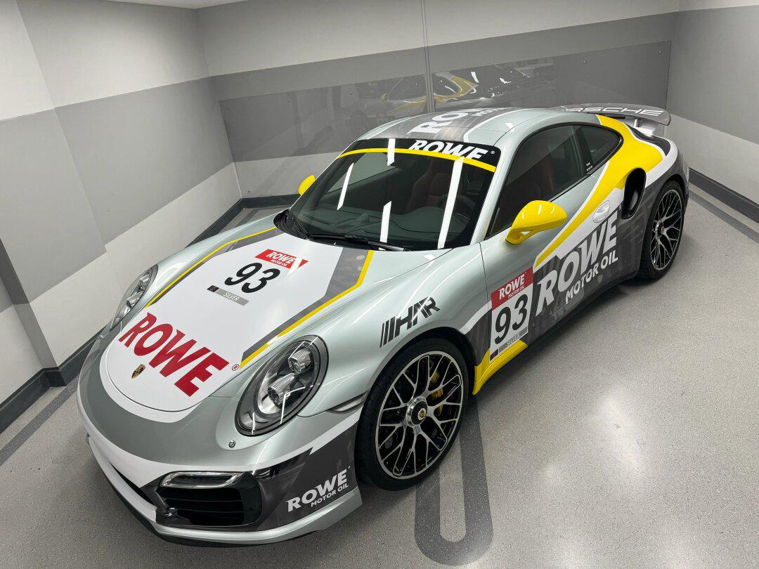 rowe motor oil / rowe racing经典涂装上身保时捷911