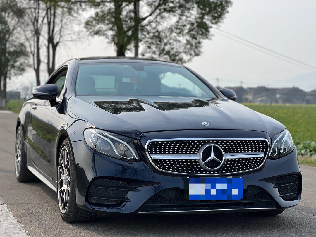 20年e260轿跑coupe,游艇蓝象牙白!29.8w90_奔驰e级社区_易车社区