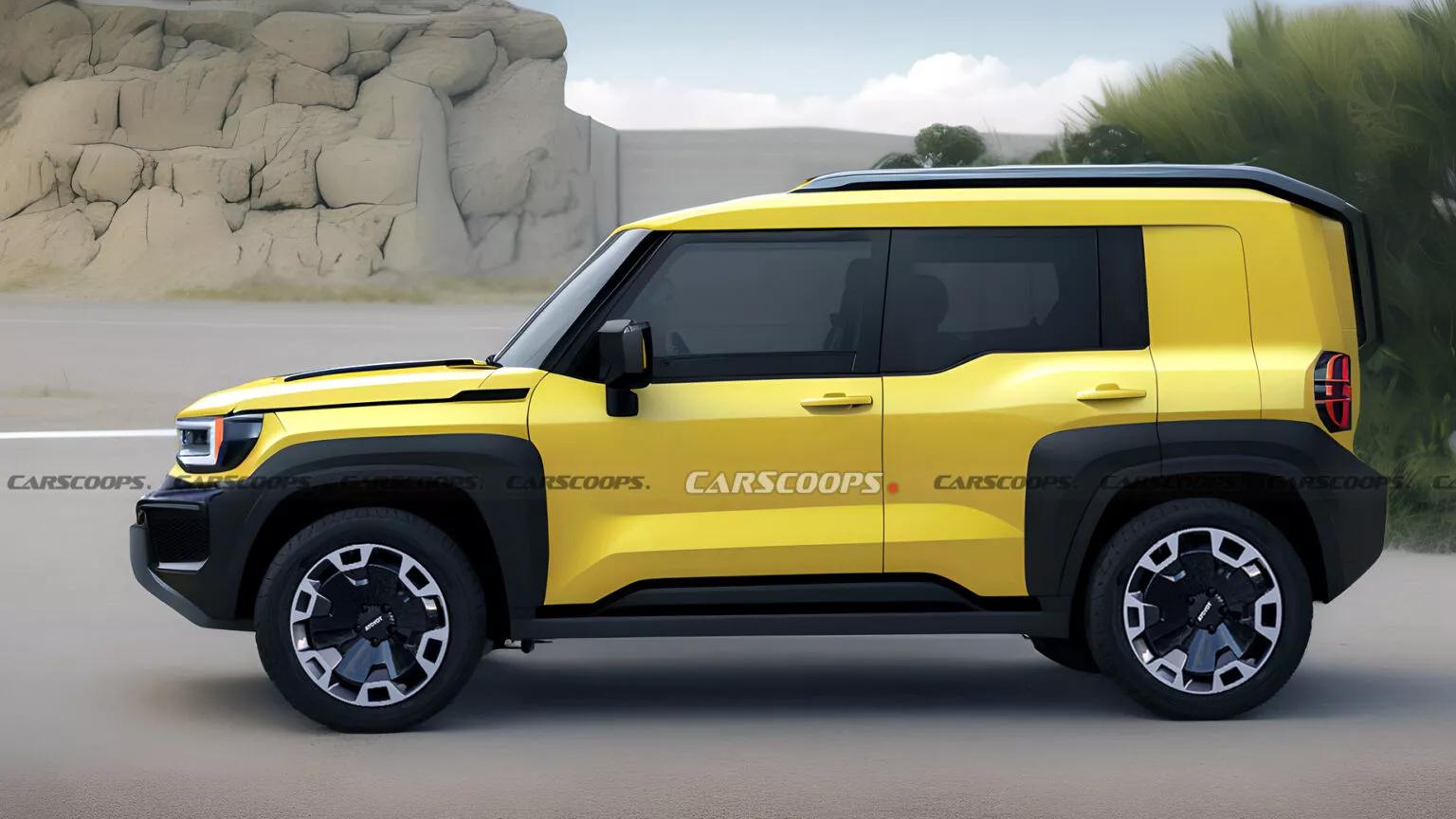 【"baby版 "丰田land cruiser,史上最便宜的 lc 紧凑型 su_兰德酷路泽