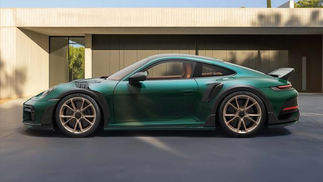 【techart爆改保时捷911 turbo s,马力800匹,全车升级碳纤维!