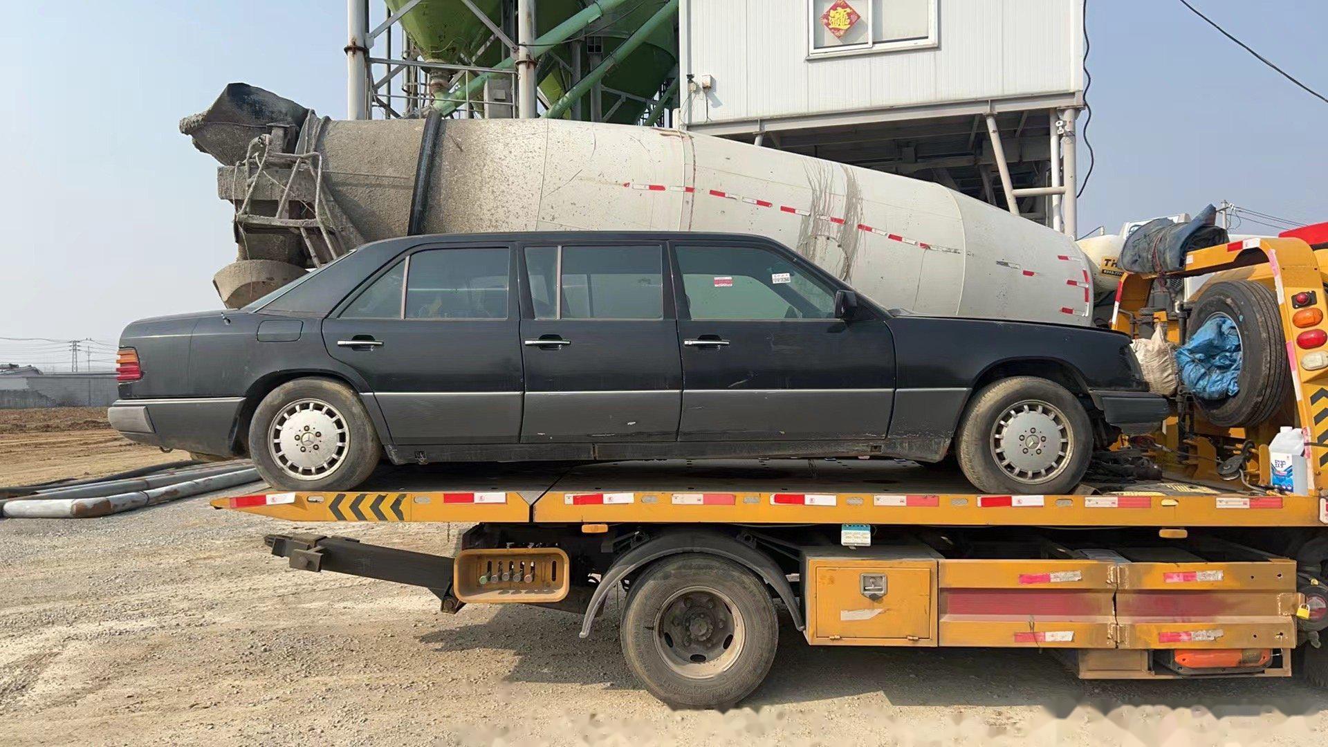 走吧 跟我回家 奔驰v124 六门加长 e280 电喷六缸_奔驰v级社区_易车