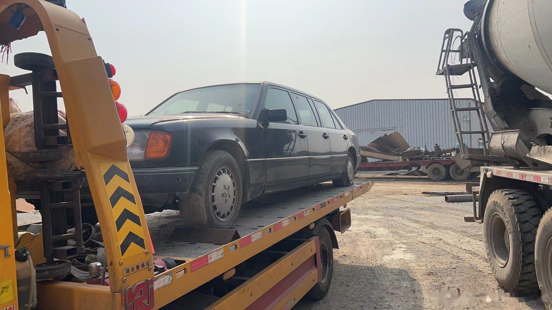 走吧 跟我回家 奔驰v124 六门加长 e280 电喷六缸_奔驰v级社区_易车