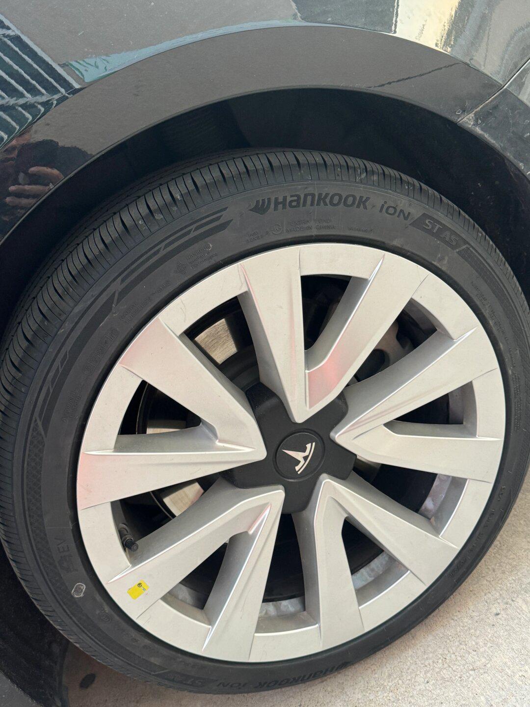 特斯拉model3换韩泰ion轮胎_雷神社区_易车社区
