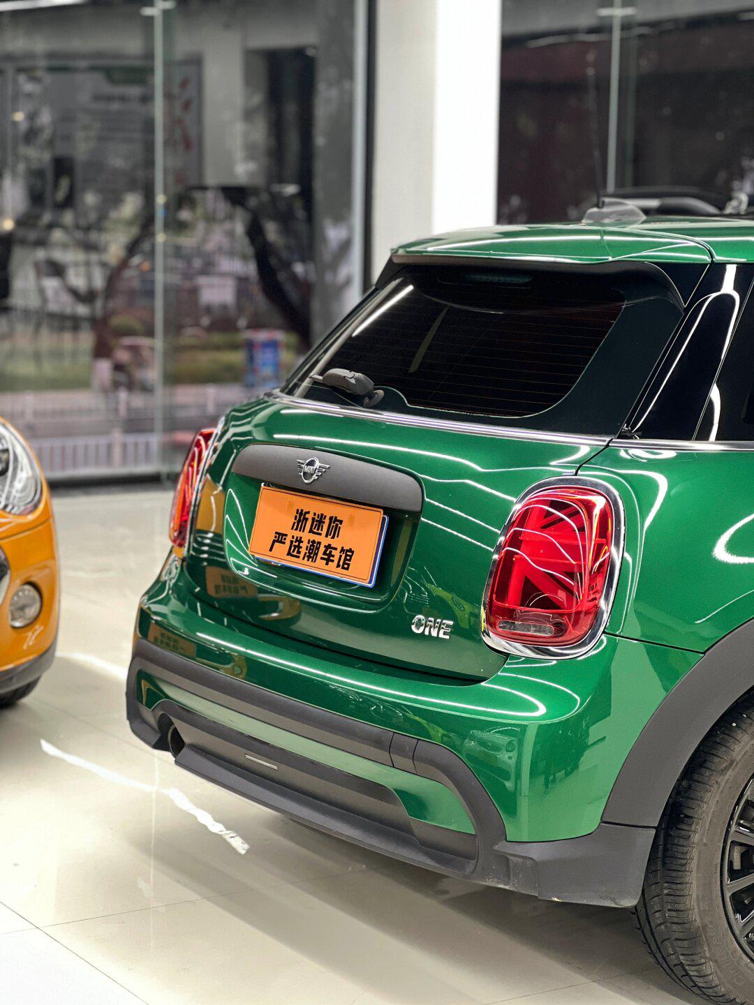 准新23款mini五门版英伦绿:新车待遇二手价_mini社区_易车社区