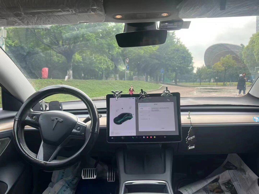 2021年06月21款特斯拉model3 标续后驱版 一手美女用车 原版原漆零出