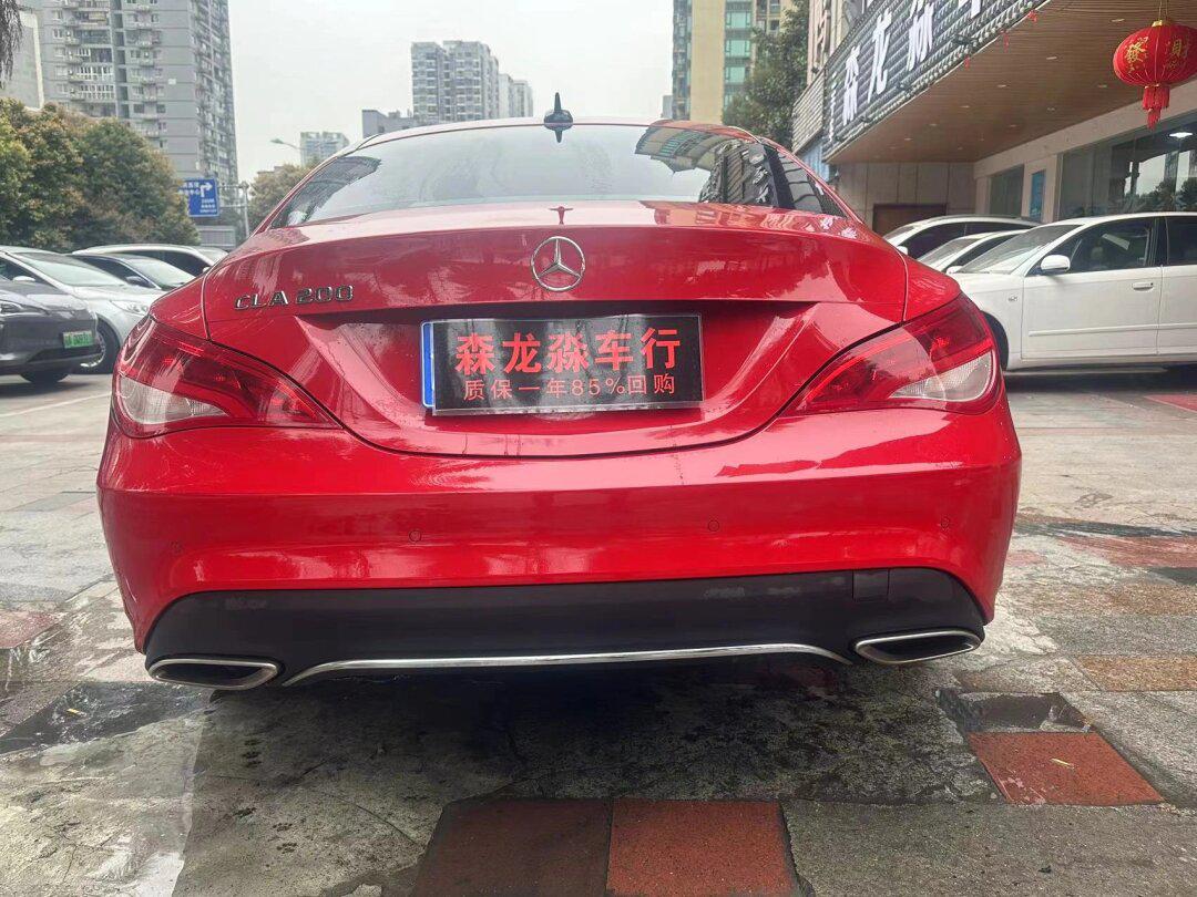 90全款10.xx 2018款2018年上牌奔驰cla200动感型,美女一手,只