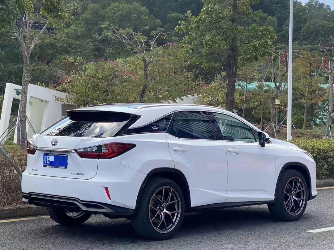 2016年16款雷克萨斯rx450h四驱典雅版,油电混合,粤b,8万公里,车况精