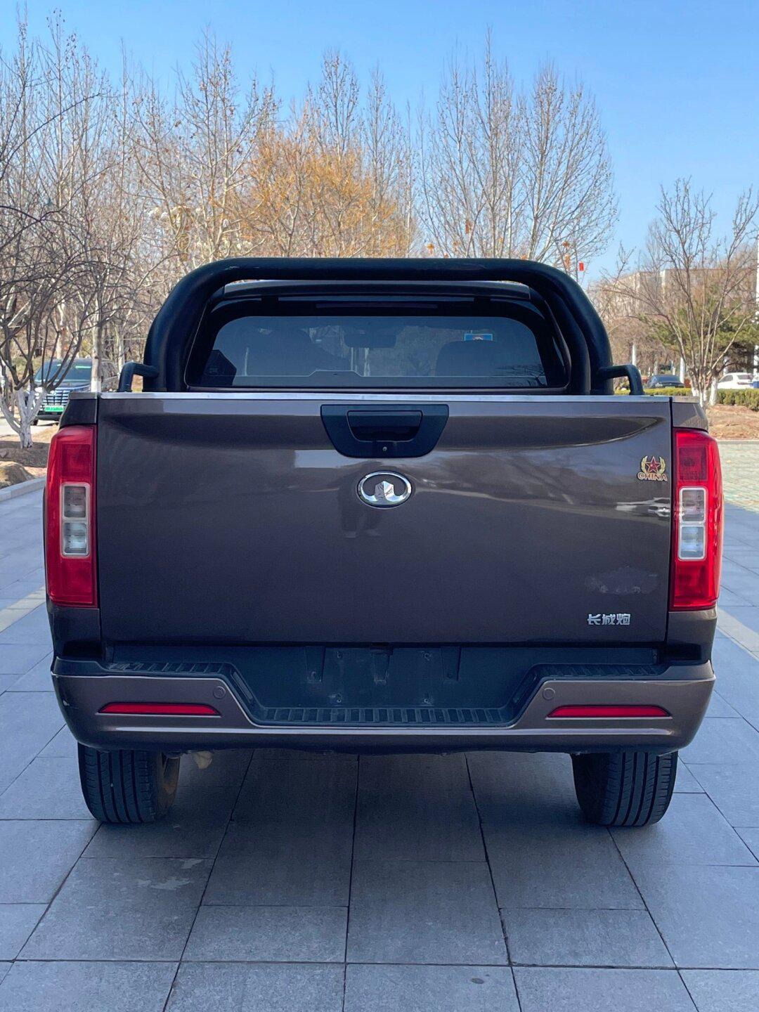 新到店:2021年6月长城炮 自动挡柴油两 驱商用长箱版,国六排放,2.