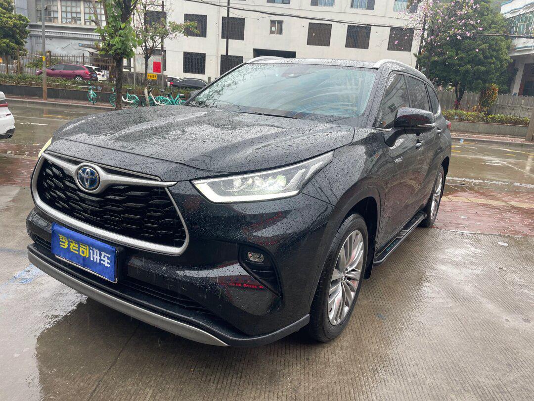 【车辆名称】2022款 汉兰达 双擎 2.5l 四驱尊贵版 7座 【上牌时间】2