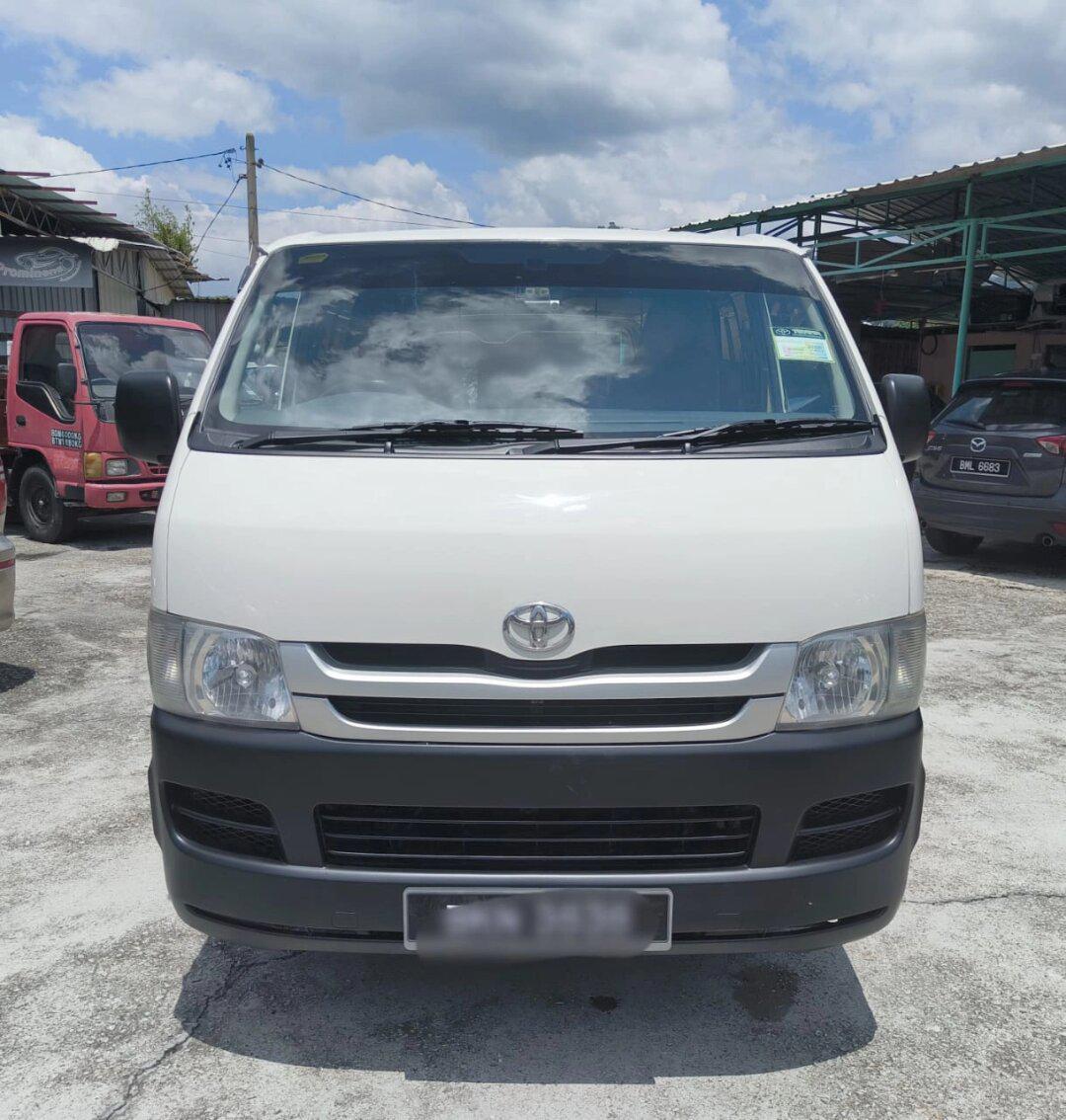 谁说只有车 还有van的 toyota hiace_hiace社区_易车社区