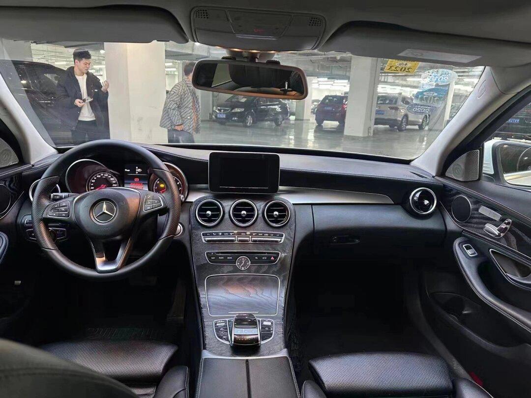 15年奔驰c200l,原版车况,8 万公里实表,分期 12.