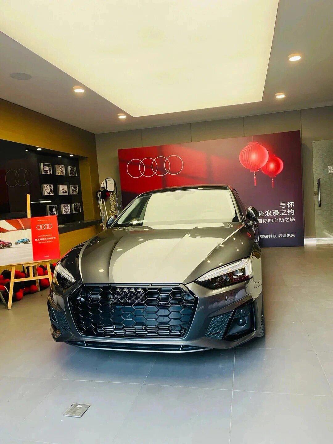 24款奥迪a5 40tfsi 四驱豪华 天云灰 黑_奥迪a5社区_易车社区