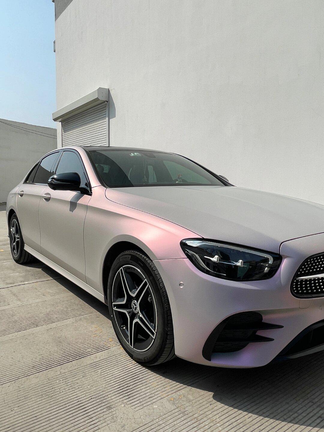 奔驰| e260 专属小仙女的粉色 仙气飘飘_奔驰e级社区_易车社区