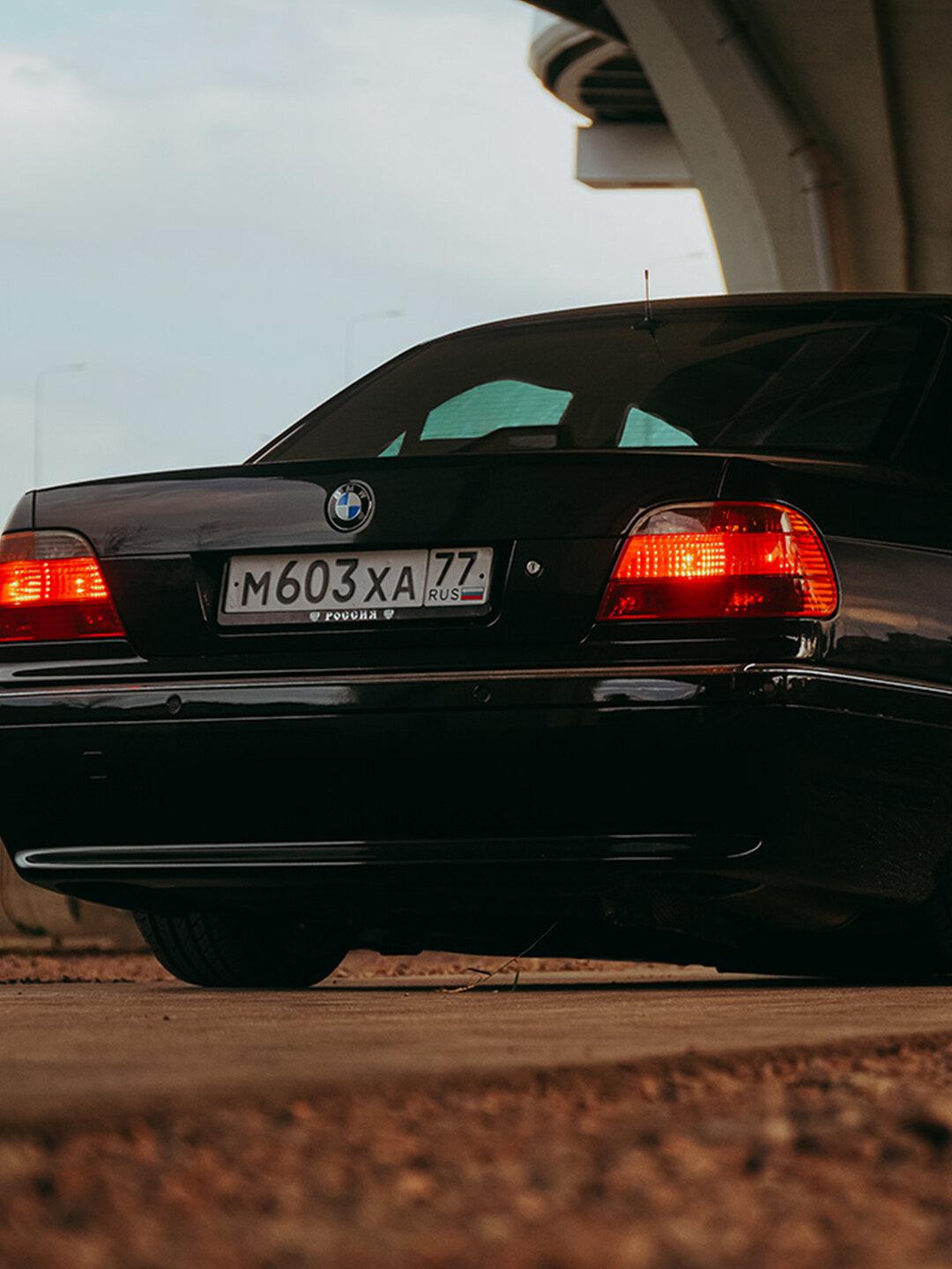 【e38宝马7系】气场可以碾压一切的宝马