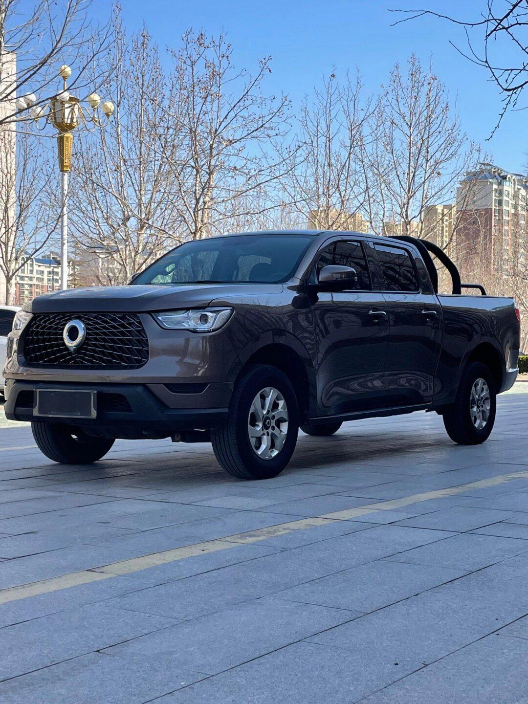 新到店:2021年6月长城炮 自动挡柴油两 驱商用长箱版,国六排放,2.