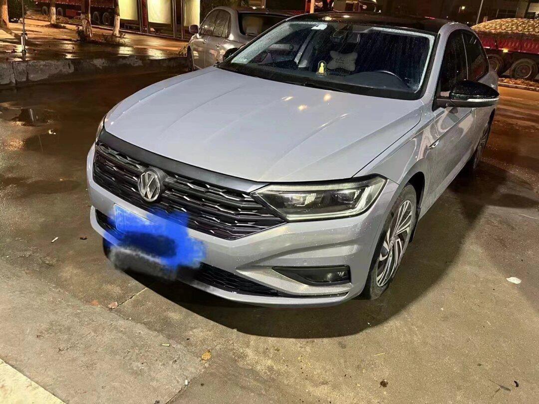 拿下20年速腾原色白色1.