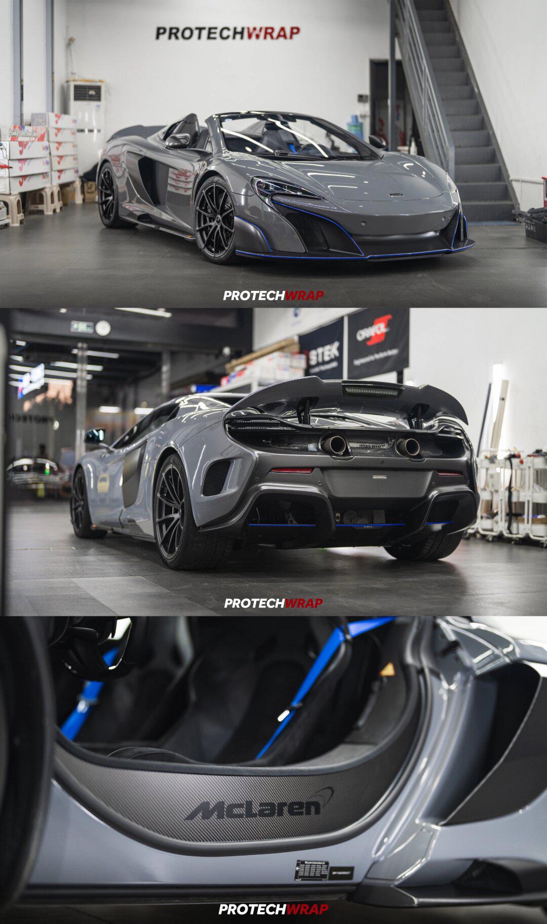 唯一一台维多拉灰配色的迈凯轮675lt_有钱人的社区_易车社区