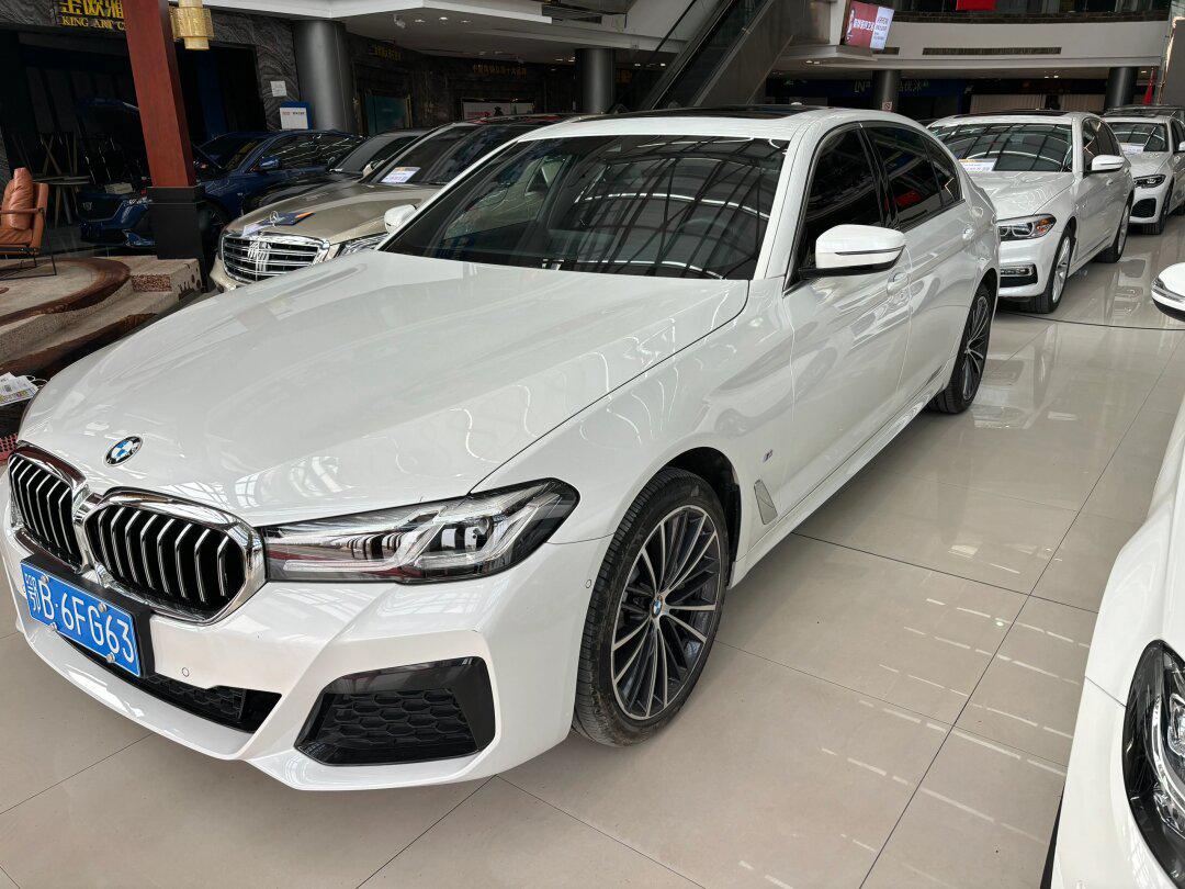 宝马5系 2022款 530li 领先型 m运动套装 实车拍摄0次过户 表显里程