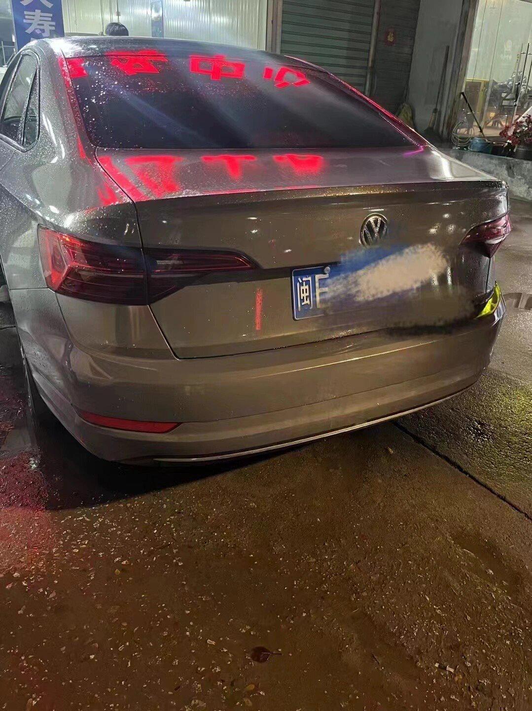 拿下20年速腾原色白色1.