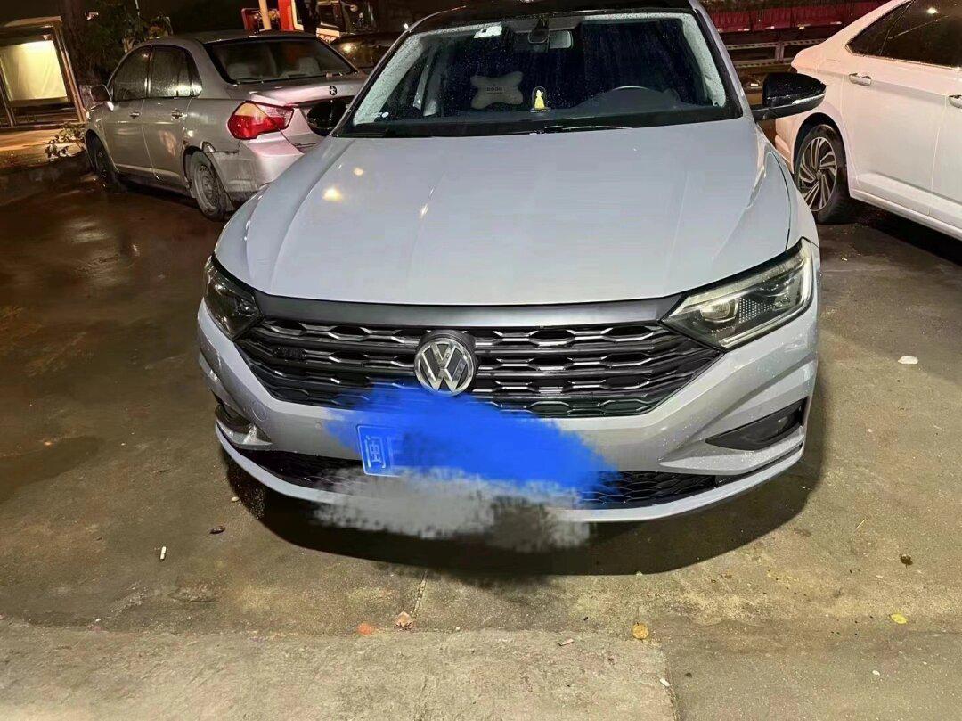 拿下20年速腾原色白色1.