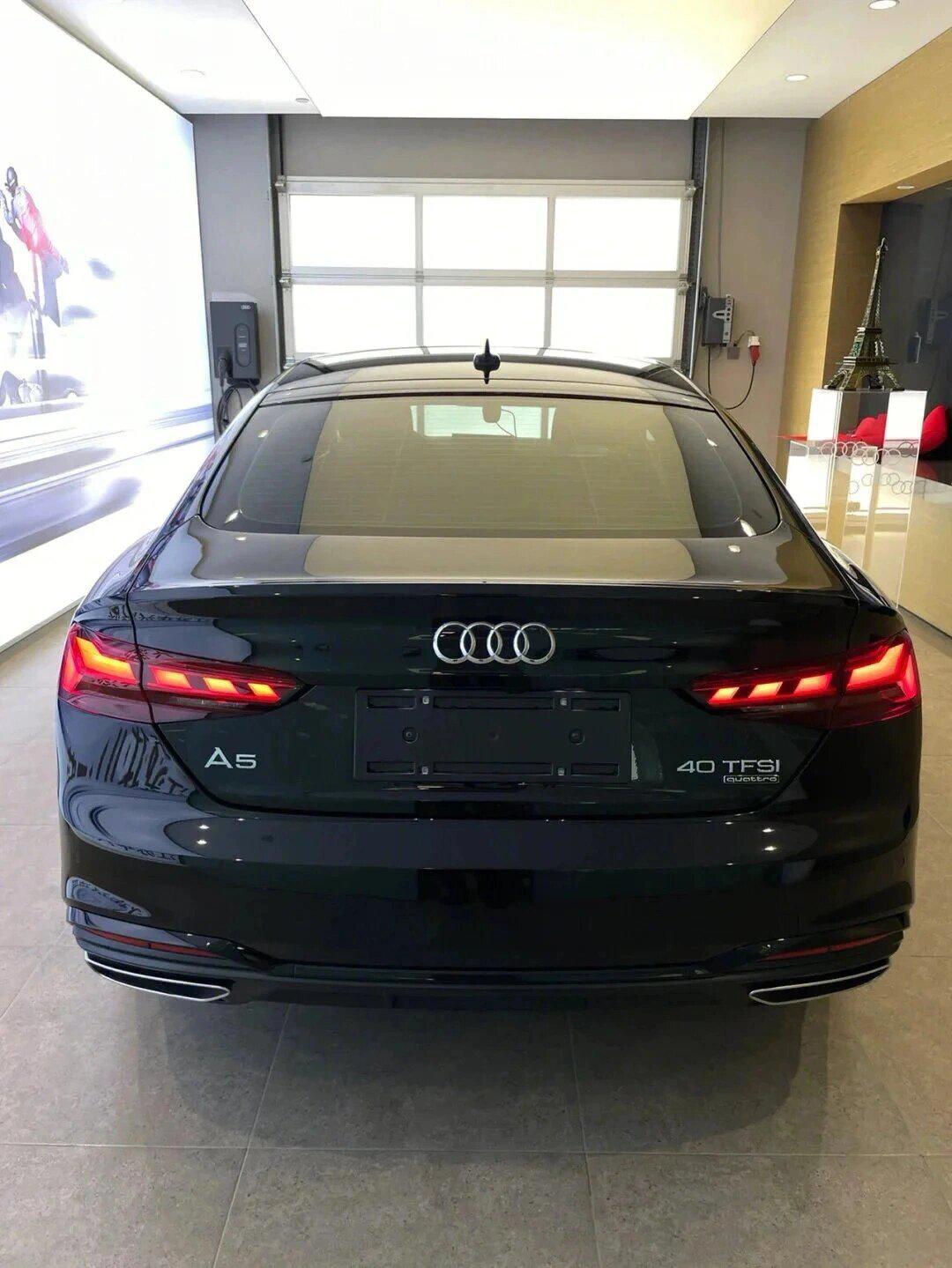 24款奥迪a5 40tfsi 四驱豪华 天云灰 黑_奥迪a5社区_易车社区