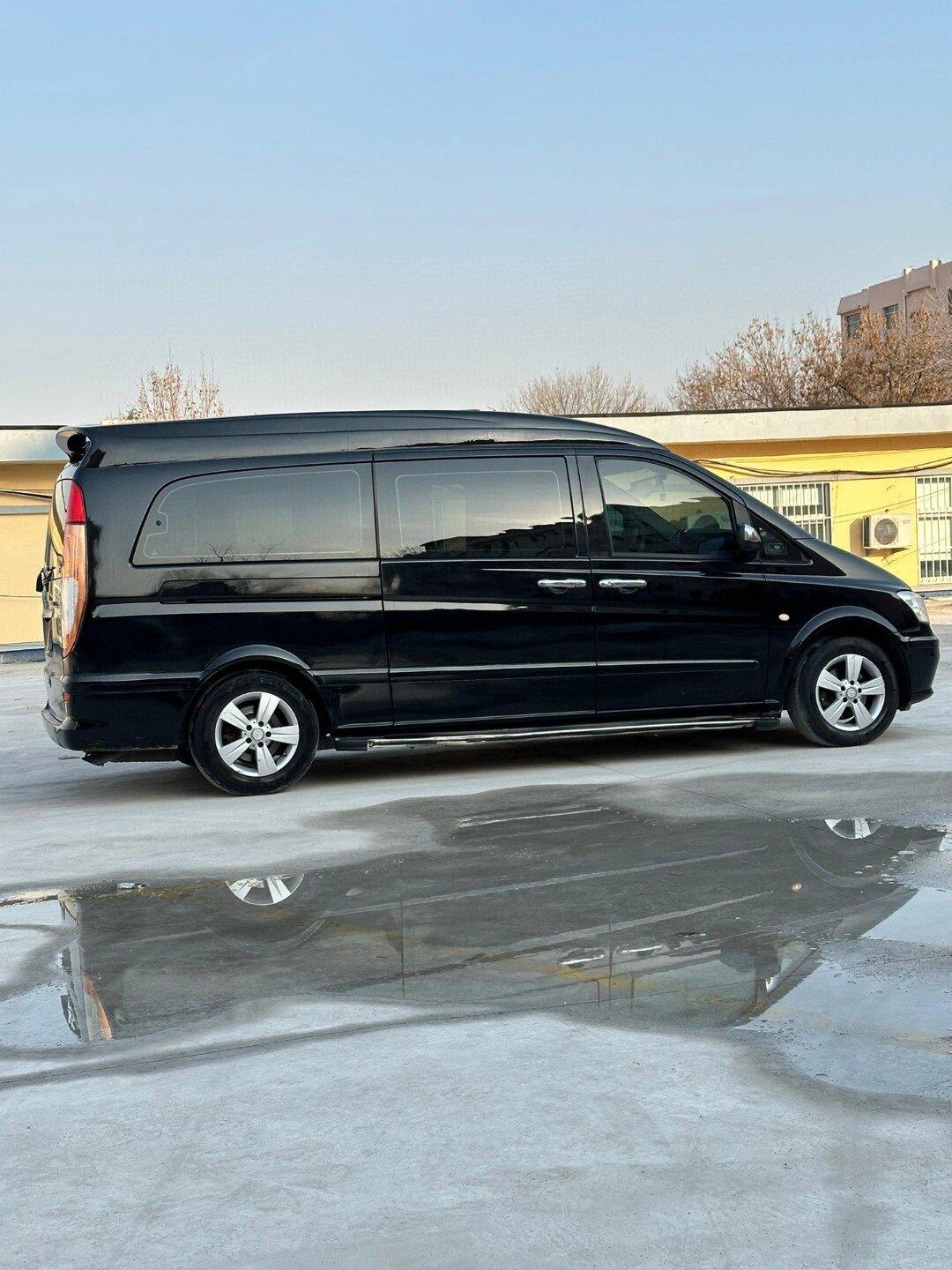 10万大一手车过车商, 新到15年89715原厂高顶奔驰威霆改装车,新款