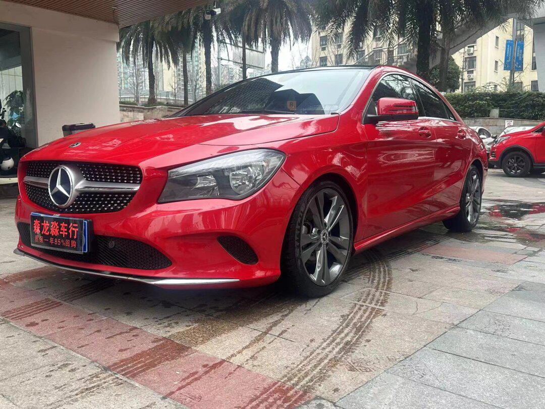 xx 2018款2018年上牌奔驰cla200动感型,美女一手,只_奔驰cla级社区