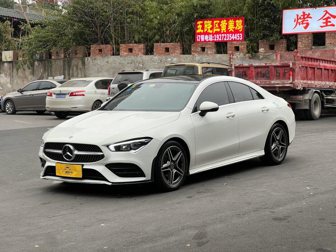 忍痛割爱,低价售卖,奔驰 2020款 cla 200,21年7月上牌,行驶4万公_奔驰
