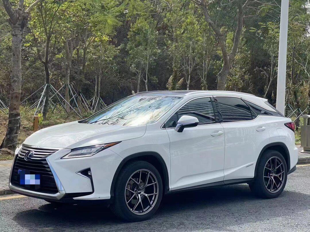 2016年16款雷克萨斯rx450h四驱典雅版,油电混合,粤b,8万公里,车况精