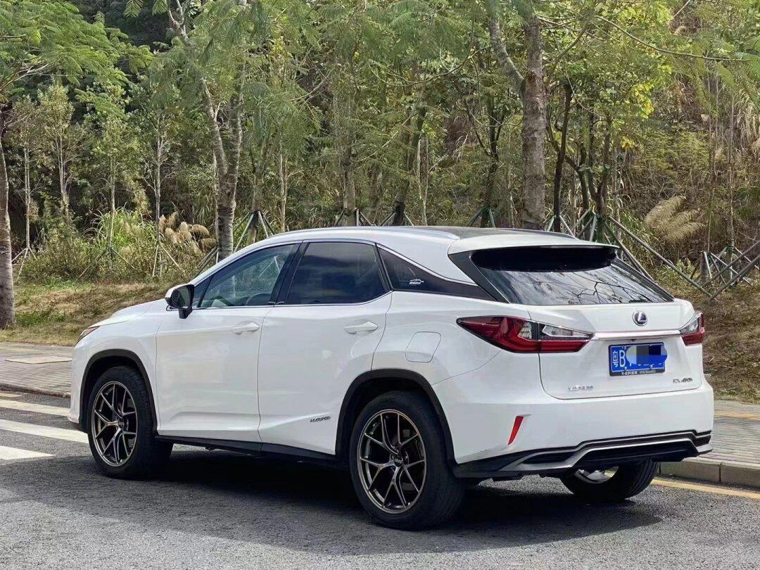 2016年16款雷克萨斯rx450h四驱典雅版,油电混合,粤b,8万公里,车况精