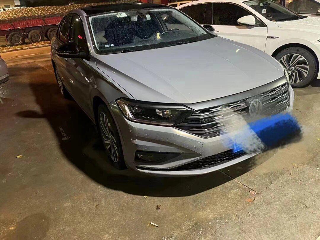 拿下20年速腾原色白色1.