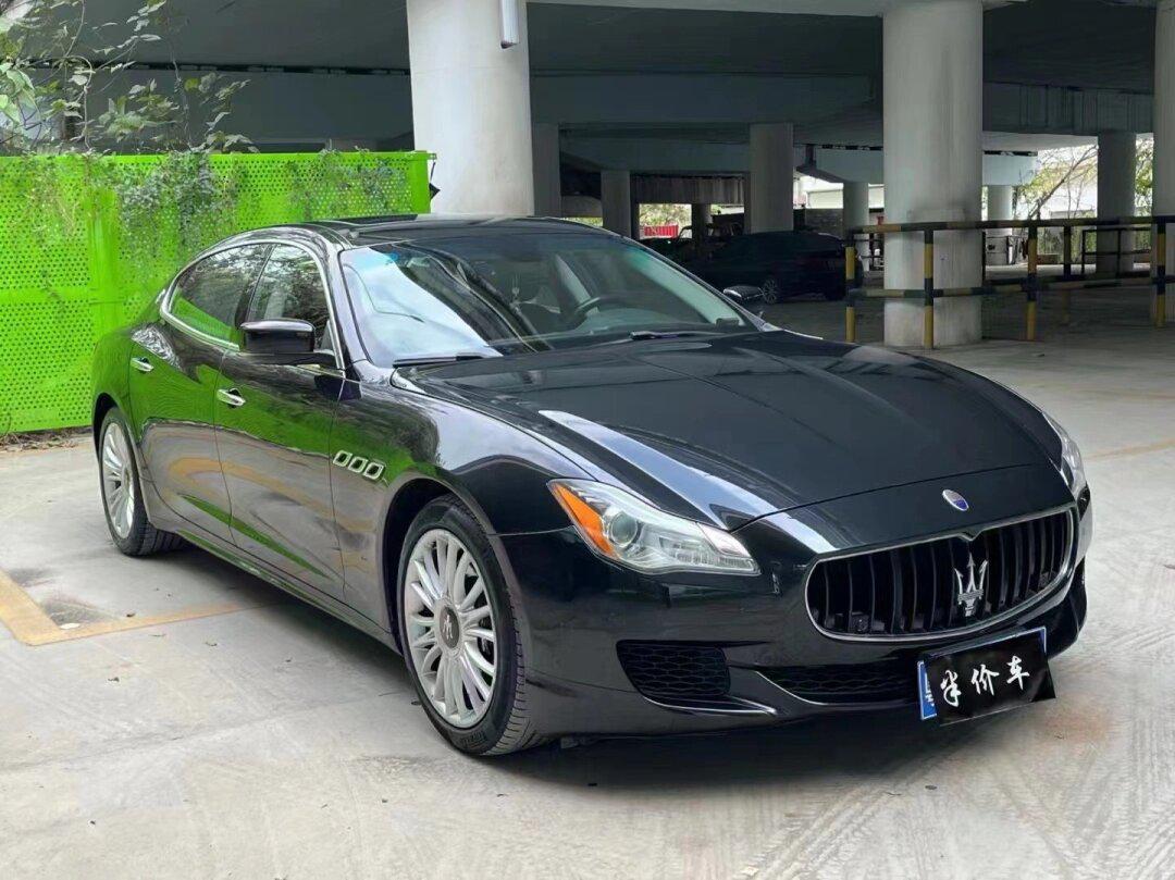 98万 粤y户9714年5月玛莎拉蒂-总裁3.