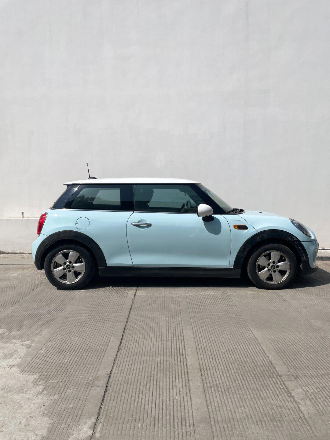 mini | one 老车换新色.蓝白搭配.好清新._mini社区_易车社区