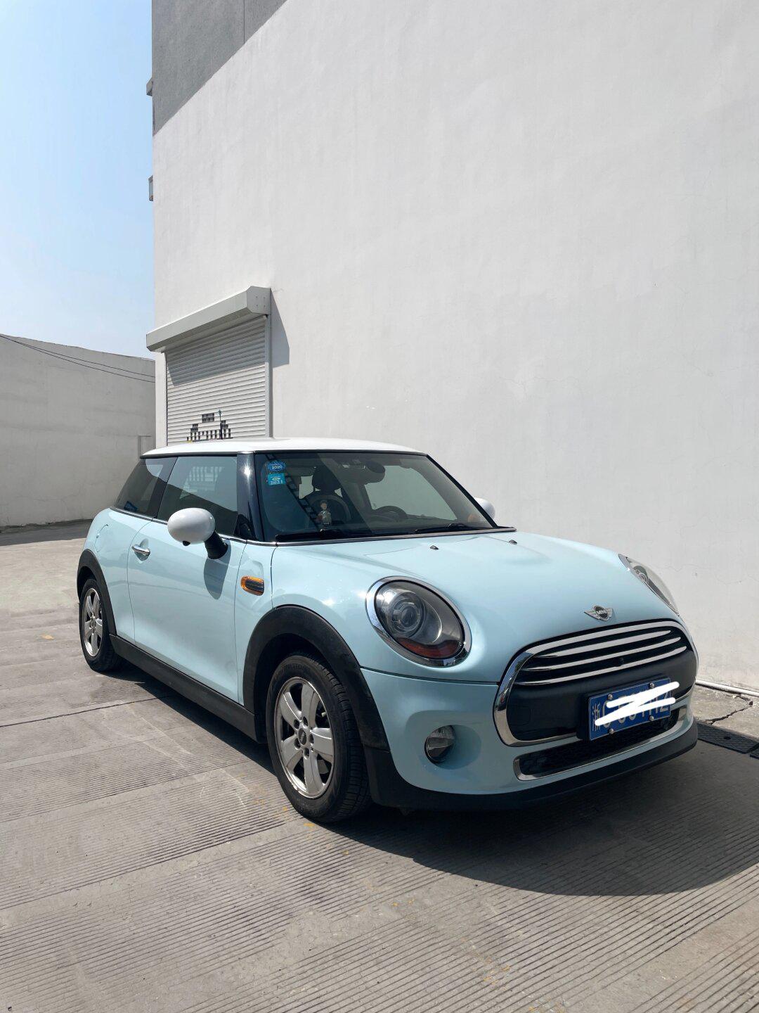 mini | one 老车换新色.蓝白搭配.好清新._mini社区_易车社区