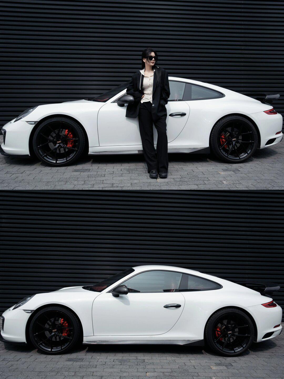 这样拍照真的又酷又a,打卡黑墙氛围感_保时捷911社区_易车社区