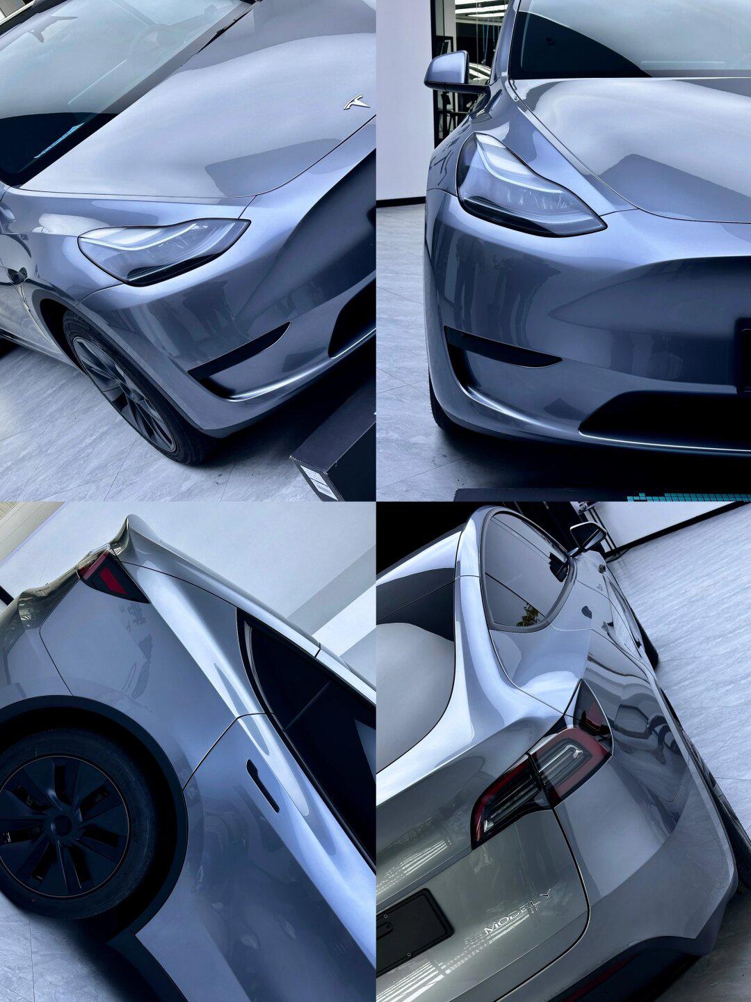 model y,"快银"专属车漆彰显个性_model y社区_易车社区