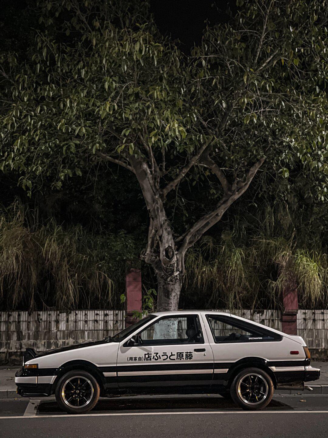 丰田AE86三视图图片