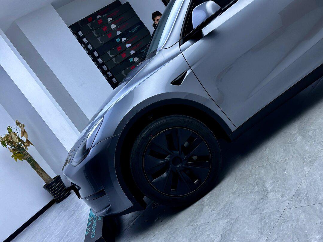 model y,"快银"专属车漆彰显个性_model y社区_易车社区