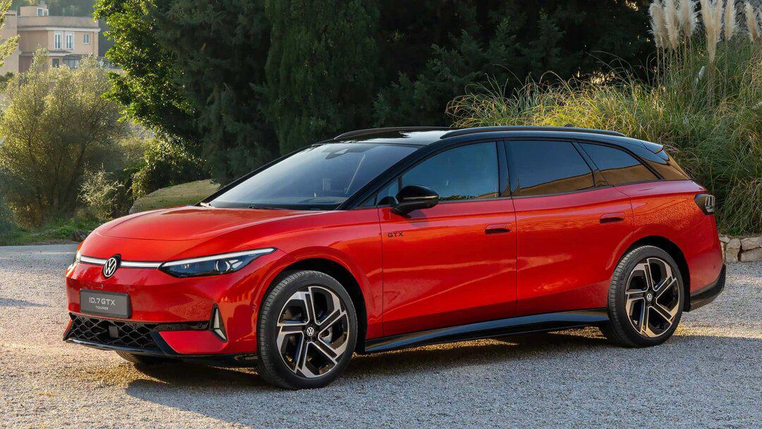 高性能纯电旅行车 大众id.7 gtx tourer