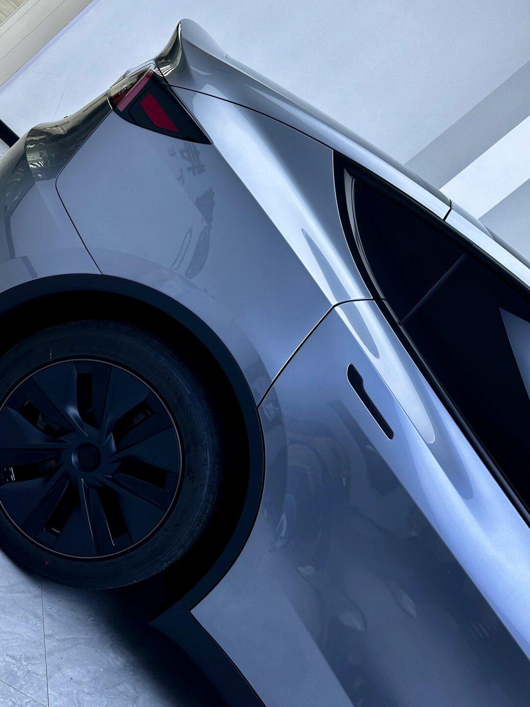 model y,"快银"专属车漆彰显个性_model y社区_易车社区